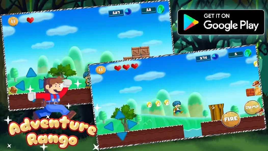 Play Rango Jungle Adventure as an online game Rango Jungle Adventure with UptoPlay