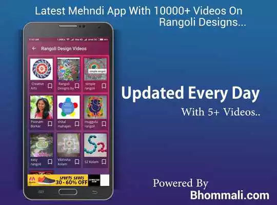Play Rangoli Designs Videos For All