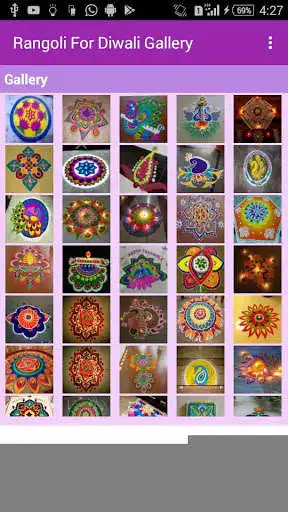 Play Rangoli For Diwali Gallery as an online game Rangoli For Diwali Gallery with UptoPlay