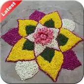 Free play online Rangoli Photo Frame APK