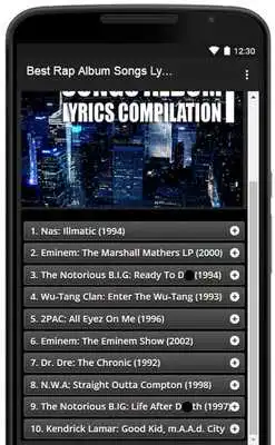 Play Rap Album Best Of The Best Songs Lyrics