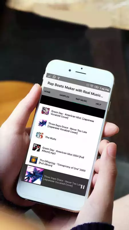 Play Rap Beats Maker with Real Music Recording