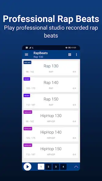 Play RapBeats - Rap, HipHop, Trap  and enjoy RapBeats - Rap, HipHop, Trap with UptoPlay