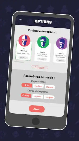 Play RapHero - Jeu de soirée rap as an online game RapHero - Jeu de soirée rap with UptoPlay