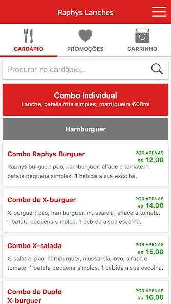 Play Raphys Lanches as an online game Raphys Lanches with UptoPlay