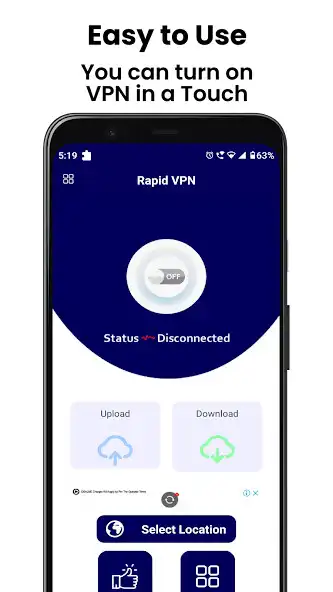Play Rapid VPN - Secure Internet as an online game Rapid VPN - Secure Internet with UptoPlay