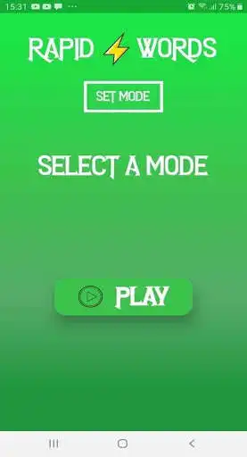 Play Rapid Words as an online game Rapid Words with UptoPlay