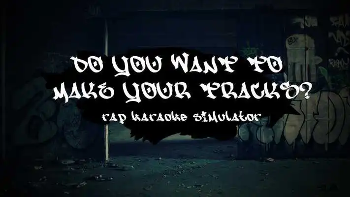 Play Rap karaoke simulator