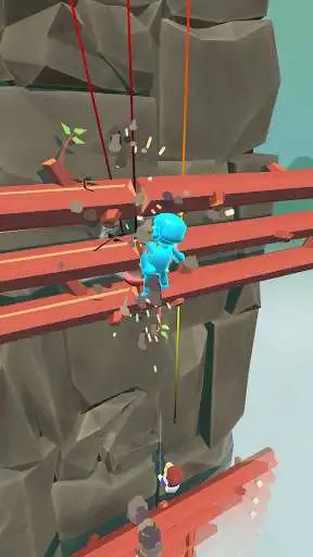 Play Rappel Race as an online game Rappel Race with UptoPlay