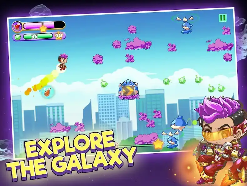 Play Rapstronaut : Space Journey as an online game Rapstronaut : Space Journey with UptoPlay