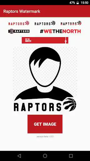 Play Raptors Watermark as an online game Raptors Watermark with UptoPlay