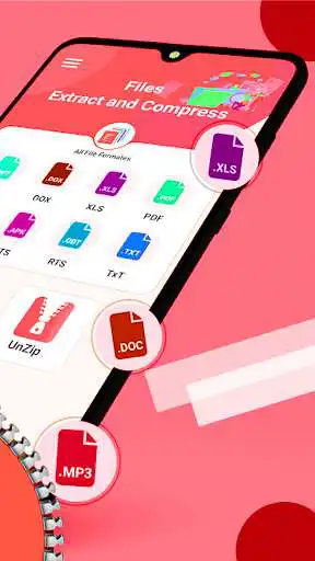 Play RAR Extractor : Zip Extractor as an online game RAR Extractor : Zip Extractor with UptoPlay