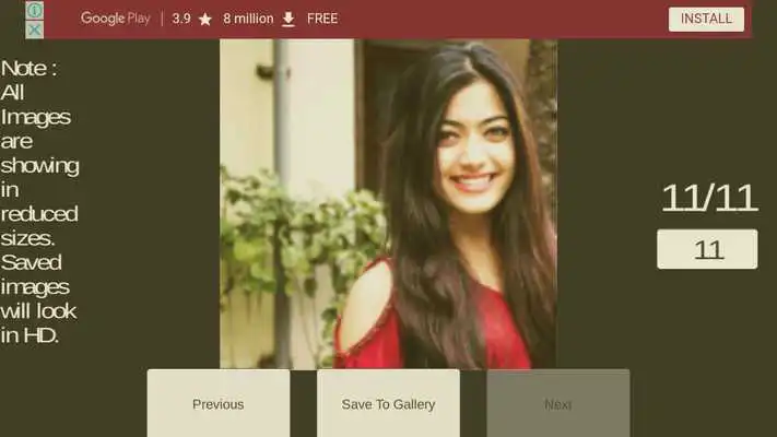 Play Rashmika Mandanna HD Latest Stills