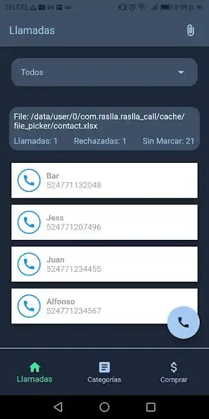 Play Raslla Call - Llamadas as an online game Raslla Call - Llamadas with UptoPlay