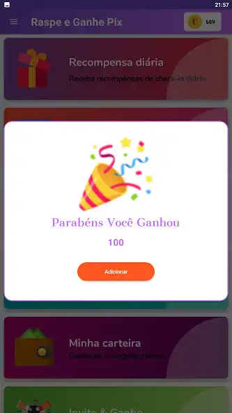 Play Raspadinha: Ganhe Pix Diario as an online game Raspadinha: Ganhe Pix Diario with UptoPlay
