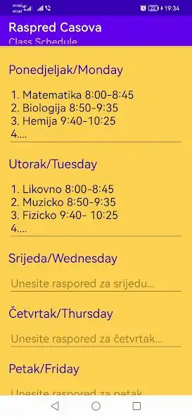 Play Raspored Casova  and enjoy Raspored Casova with UptoPlay