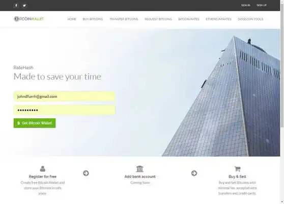 Play RateHash Best Alternative Bitcoin Wallet and Tools