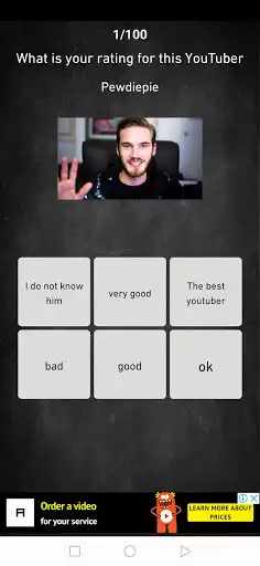 Play rate the youtubers as an online game rate the youtubers with UptoPlay