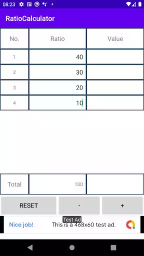 Play RatioCalculator as an online game RatioCalculator with UptoPlay