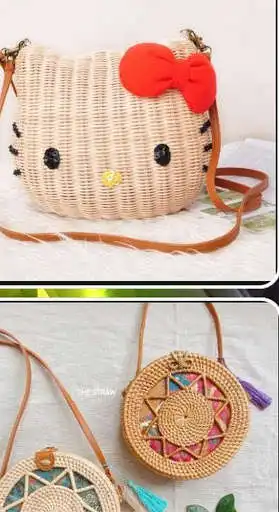 Play rattan bag design crafts  and enjoy rattan bag design crafts with UptoPlay