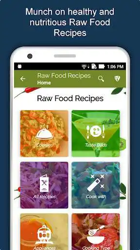 Play APK Raw Food Recipes Offline: Healthy, Nutritious Diet  and enjoy Raw Food Recipes Offline: Healthy, Nutritious Diet using 