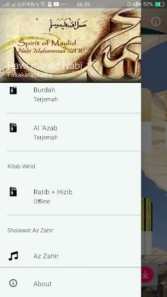 Play Rawi : Kitab Maulid Lengkap as an online game Rawi : Kitab Maulid Lengkap with UptoPlay