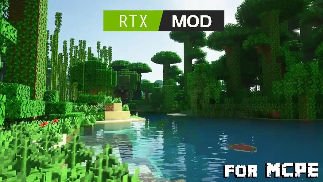 Play Ray Tracing mod for Minecraft as an online game Ray Tracing mod for Minecraft with UptoPlay