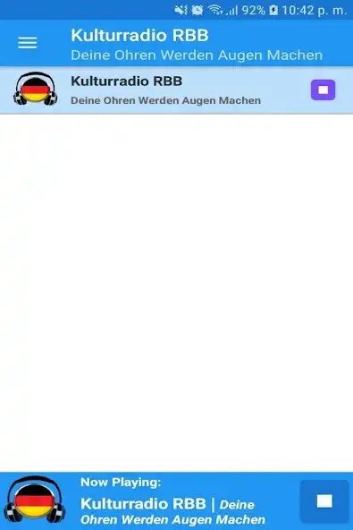 Play RBB Kulturradio App  and enjoy RBB Kulturradio App with UptoPlay