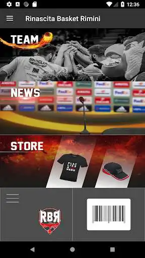 Play RBR APP - Rinascita Basket Rimini  and enjoy RBR APP - Rinascita Basket Rimini with UptoPlay