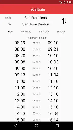 Play rCaltrain  and enjoy rCaltrain with UptoPlay