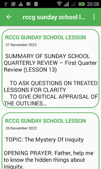 Play RCCG Sunday School Lesson App  and enjoy RCCG Sunday School Lesson App with UptoPlay
