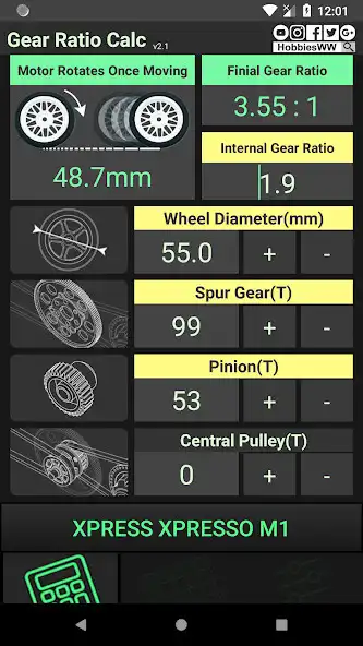 Play RC Gear Ratio Calculator 齒比計算機 and enjoy RC Gear Ratio Calculator 齒比計算機 with UptoPlay Play RC Gear Ratio Calculator 齒比計算機 and enjoy RC Gear Ratio Calculator 齒比計算機 with UptoPlay