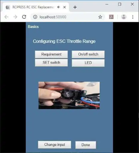 Play RCPRESS Configuring ESC Throttle Range as an online game RCPRESS Configuring ESC Throttle Range with UptoPlay