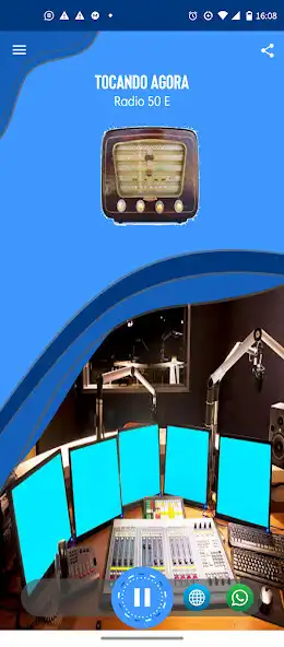 Play Rádio 50 E as an online game Rádio 50 E with UptoPlay