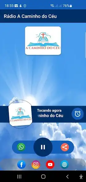 Play Rádio A Caminho do Céu as an online game Rádio A Caminho do Céu with UptoPlay