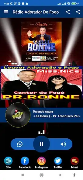 Play Rádio Adorador de Fogo  and enjoy Rádio Adorador de Fogo with UptoPlay