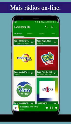 Play Rádio Brasil: Rádio AM FM as an online game Rádio Brasil: Rádio AM FM with UptoPlay