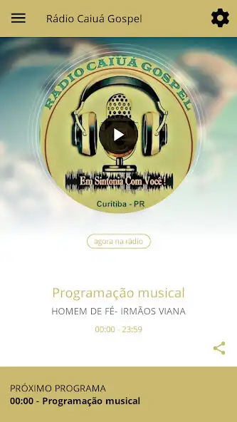 Play Rádio Caiuá Gospel  and enjoy Rádio Caiuá Gospel with UptoPlay