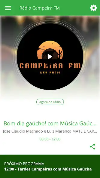 Play Rádio Campeira FM  and enjoy Rádio Campeira FM with UptoPlay