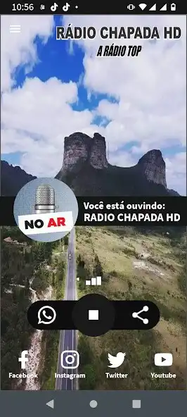 Play Rádio Chapada HD as an online game Rádio Chapada HD with UptoPlay