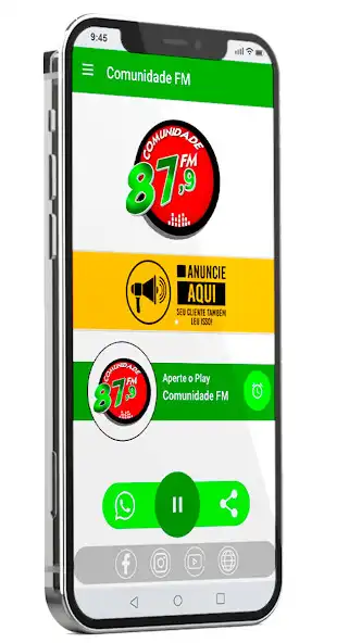 Play Rádio Comunidade FM 87,9  and enjoy Rádio Comunidade FM 87,9 with UptoPlay