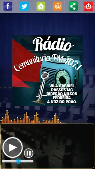 Play Rádio Comunitaria Fm 107. 1 MG as an online game online Rádio Comunitaria Fm 107. 1 MG with UptoPlay Play Rádio Comunitaria Fm 107. 1 MG as an online game Rádio Comunitaria Fm 107. 1 MG with UptoPlay