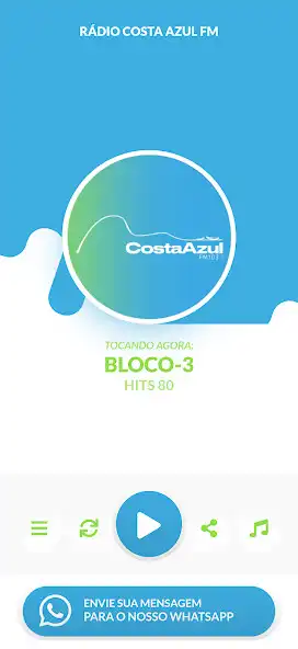 Play Rádio Costa Azul FM Ubatuba  and enjoy Rádio Costa Azul FM Ubatuba with UptoPlay