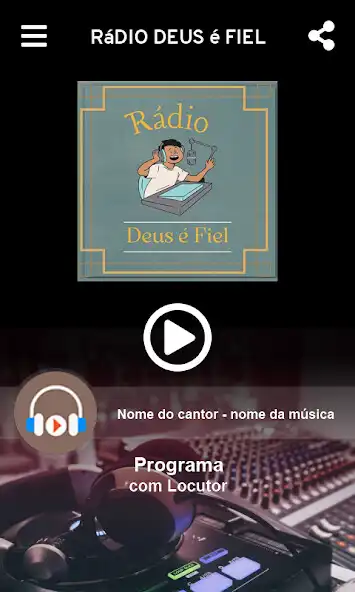 Play Rádio Deus é Fiel as an online game Rádio Deus é Fiel with UptoPlay
