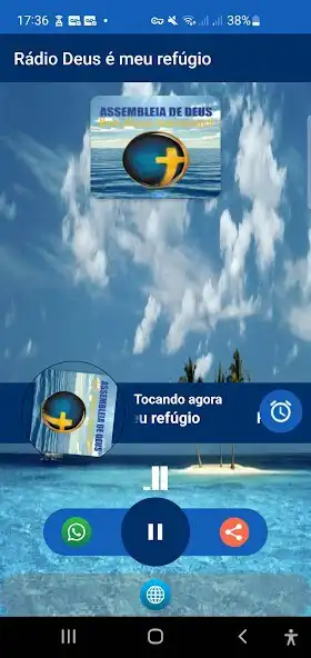 Play Rádio Deus é meu refúgio  and enjoy Rádio Deus é meu refúgio with UptoPlay