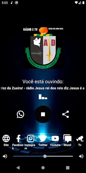 Play Rádio e TV Jesus Rei dos Reis and enjoy Rádio e TV Jesus Rei dos Reis with UptoPlay Play Rádio e TV Jesus Rei dos Reis and enjoy Rádio e TV Jesus Rei dos Reis with UptoPlay