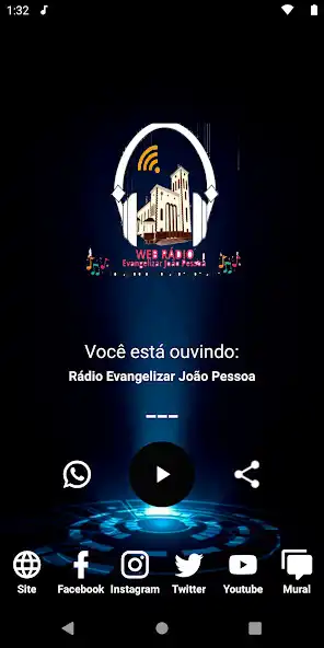 Play Rádio Evangelizar as an online game Rádio Evangelizar with UptoPlay