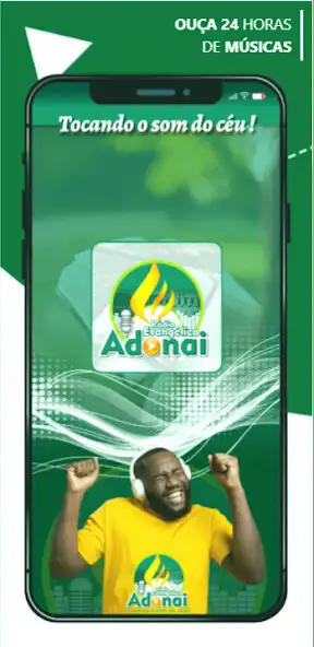 Play Rádio Evangélica Adonai  and enjoy Rádio Evangélica Adonai with UptoPlay