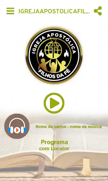 Play Rádio FILHOS DA FÉ as an online game Rádio FILHOS DA FÉ with UptoPlay