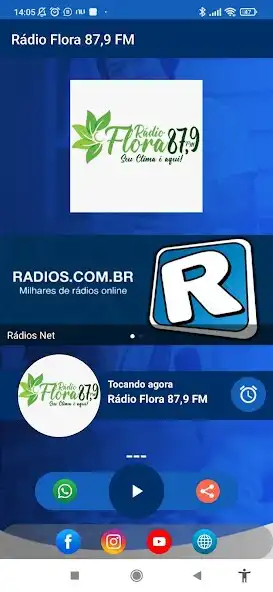Play Rádio Flora 87,9 FM  and enjoy Rádio Flora 87,9 FM with UptoPlay